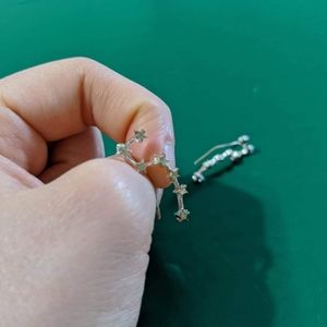 Little Dipper constellation ear climber